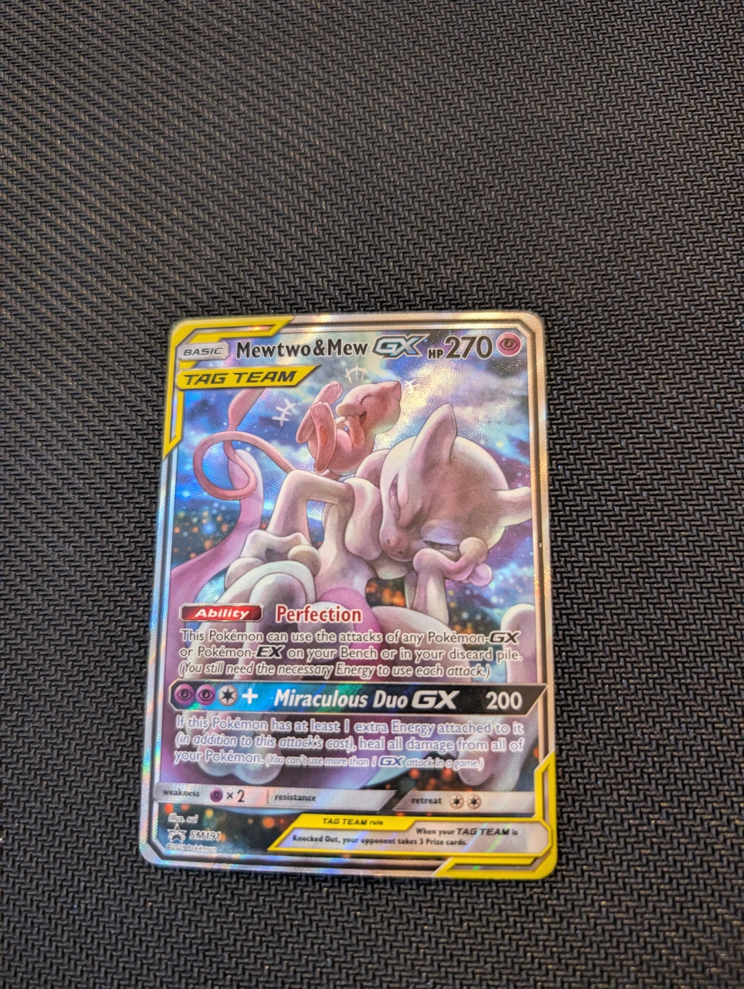 Mewtwo & Mew GX SM 191 Tag Team - Pokemon