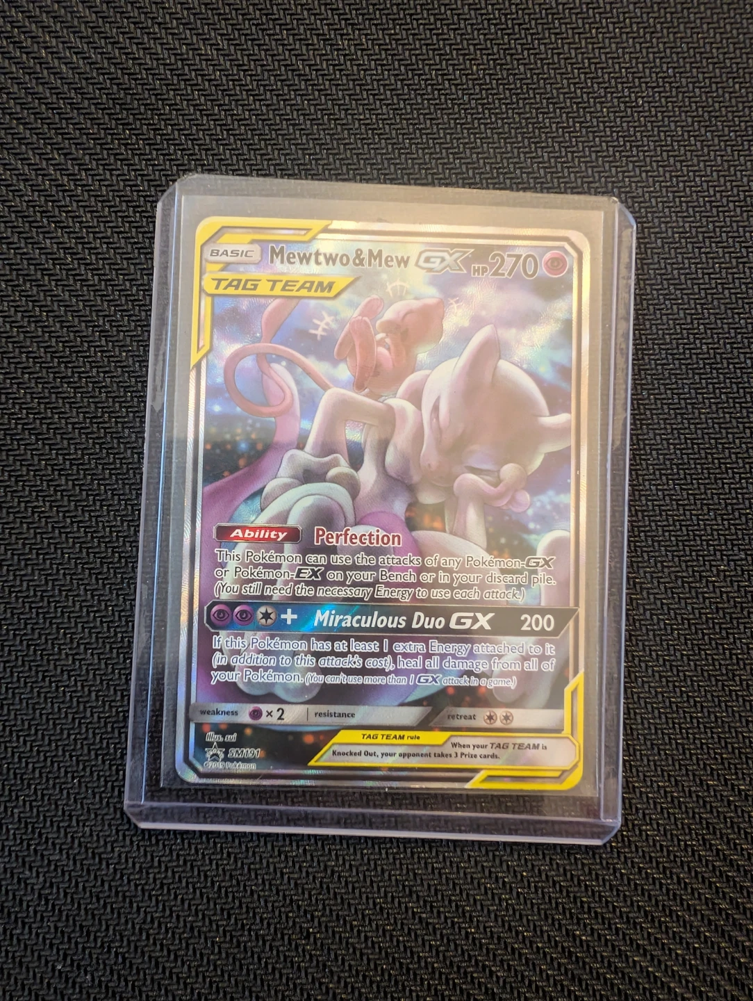 Mewtwo & Mew GX SM 191 Tag Team - Pokemon - photo 4