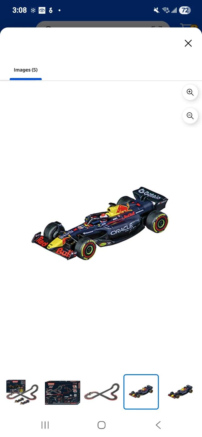 Carrera GO!!! Oracle Red Bull Racing Slot Car Set 🏆 - photo 2
