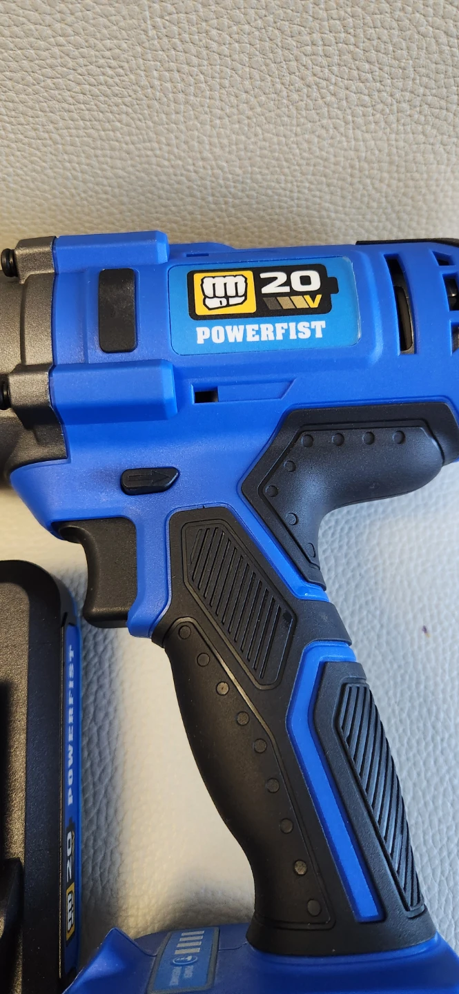 Powerfist 20V Impact Wrench Kit with Battery and Charger - photo 2
