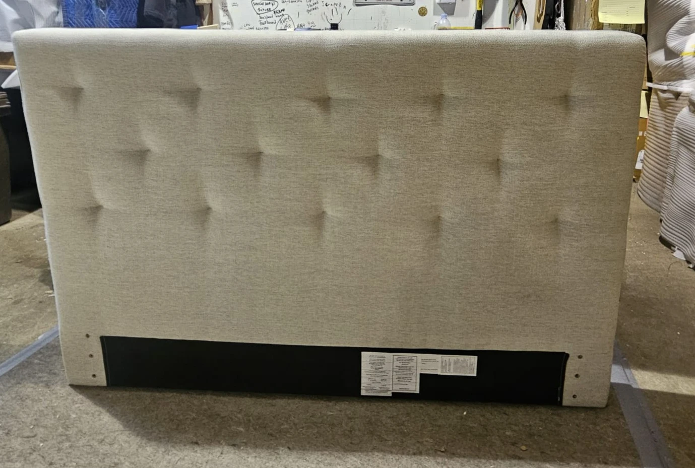 Tufted Upholstered Headboard