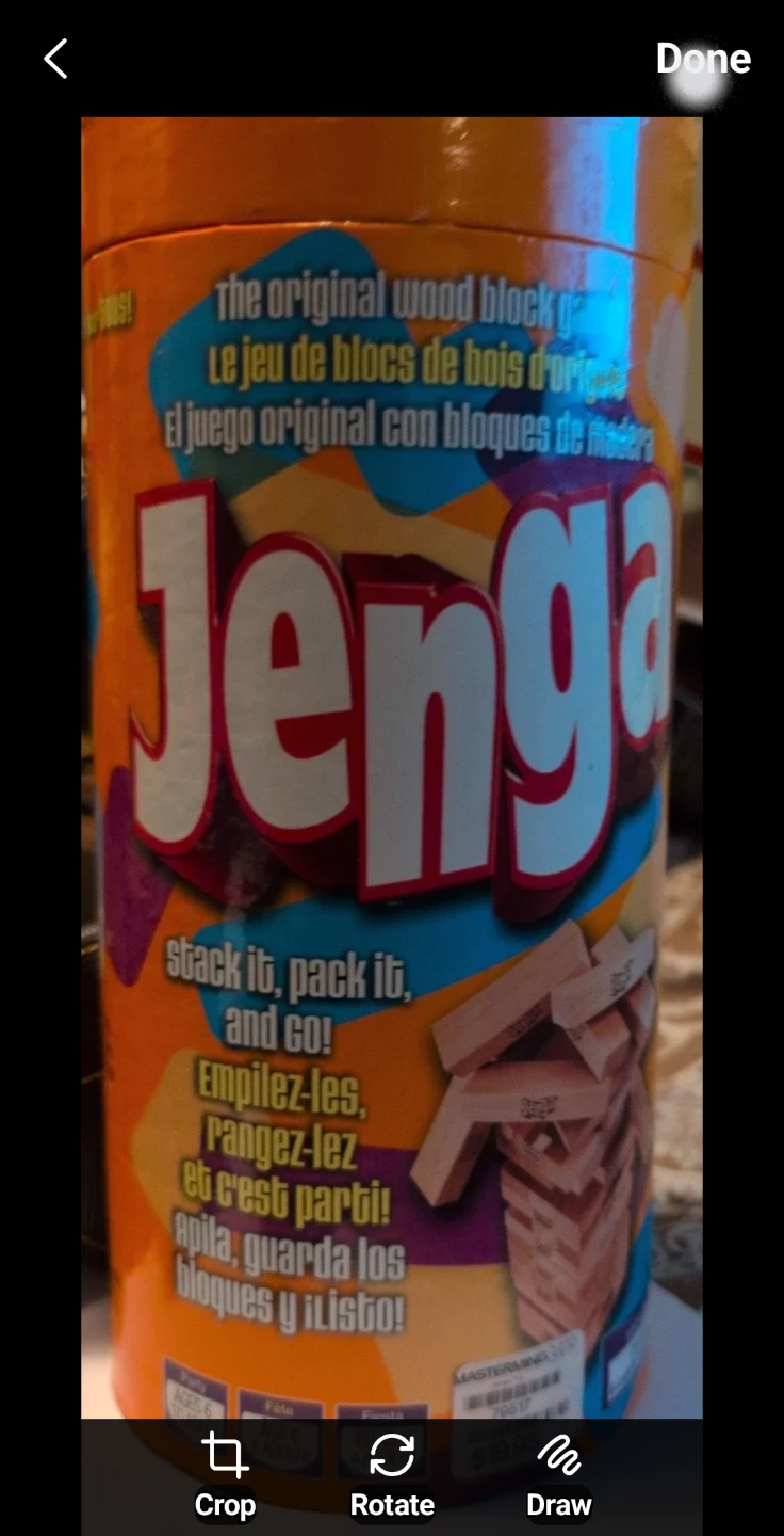 Jenga Original Wood Block Game