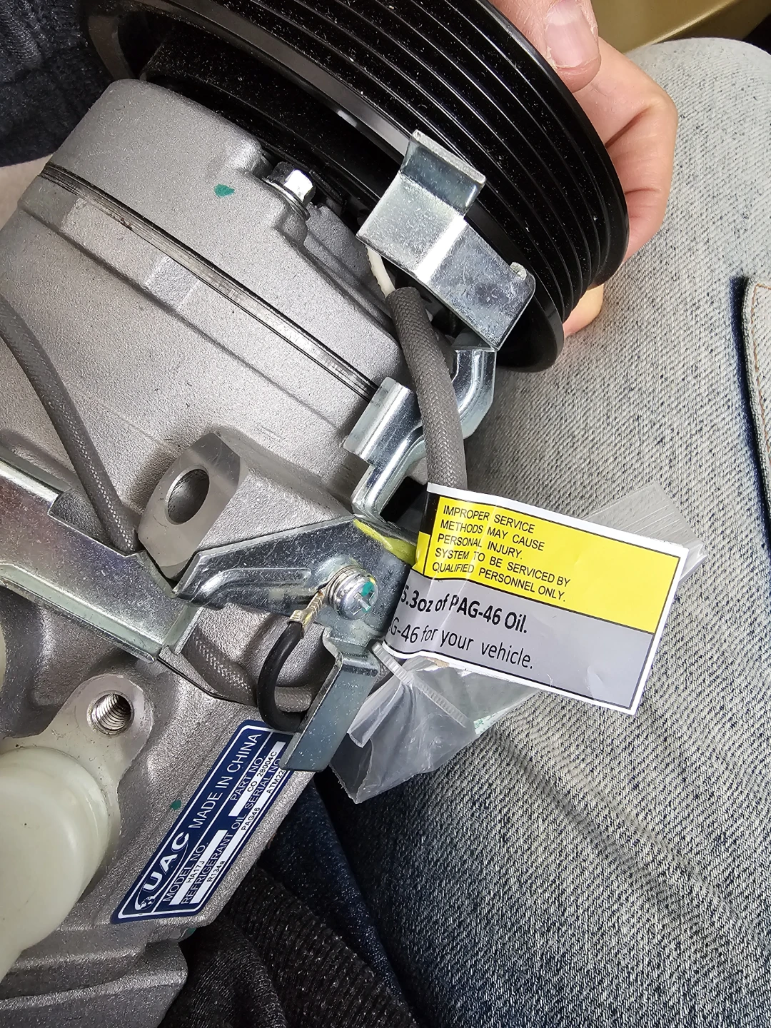 UAC CO 28004C A/C Compressor - photo 5