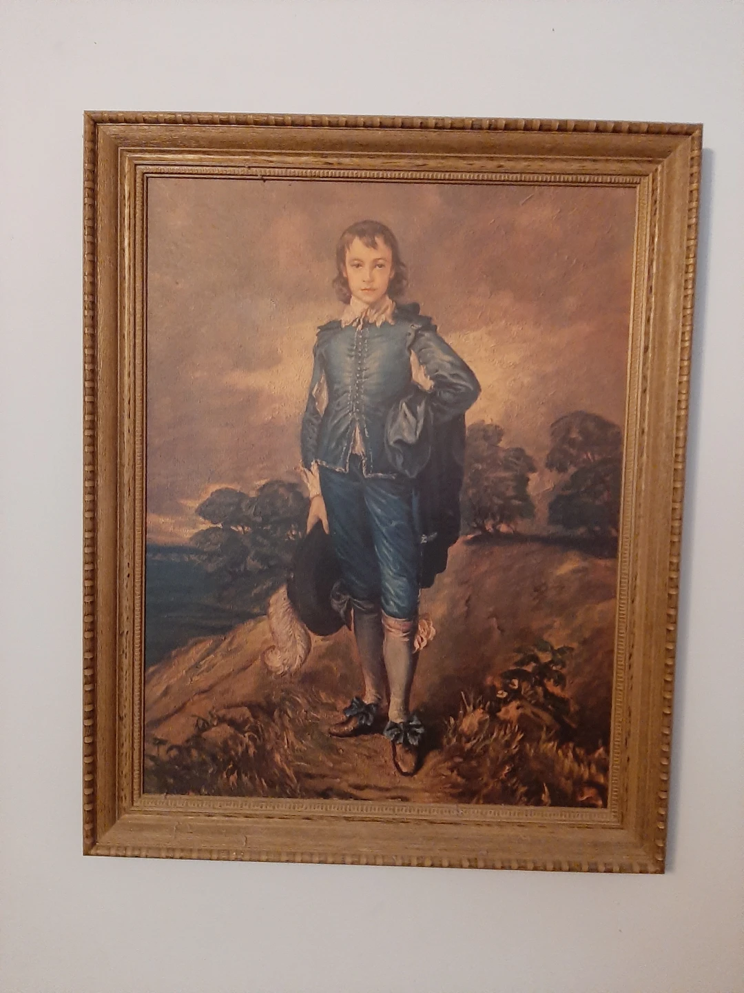 Framed Art Print - Blue Boy and Pink Lady