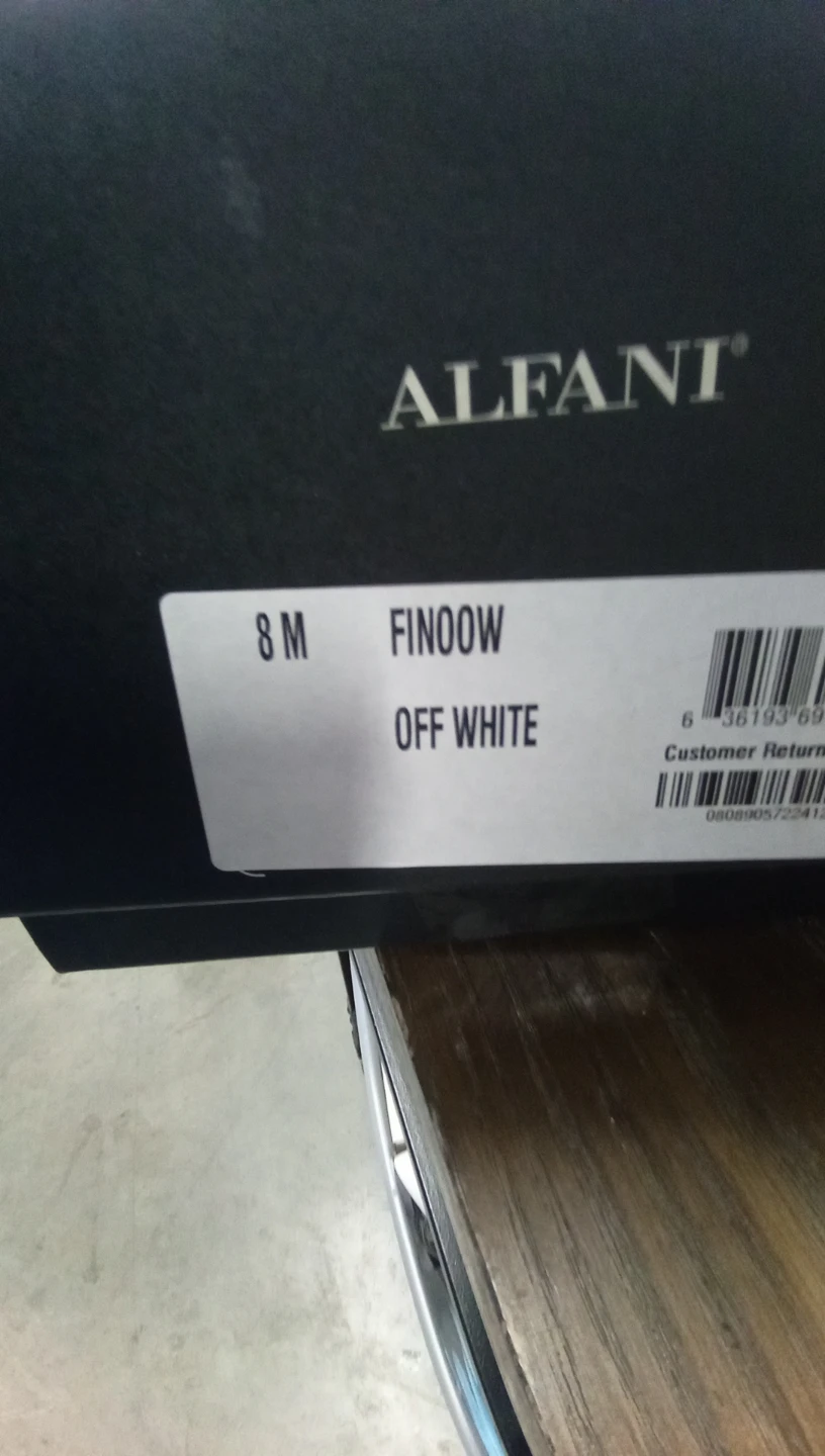 Alfani Off White Slip-On Loafer Shoes Size 8 🥕 - photo 4