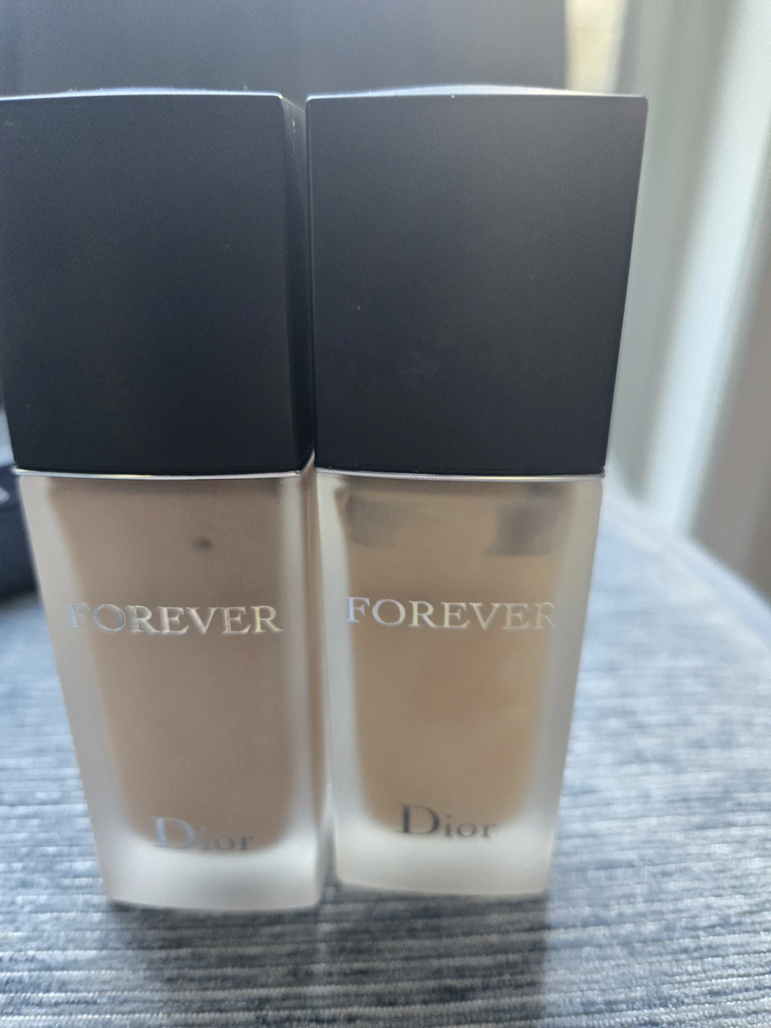 Dior Forever Foundation 1CR and 0W