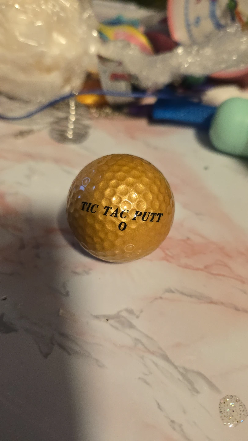 🏆 Tic Tac Putt Golf Ball 🏆