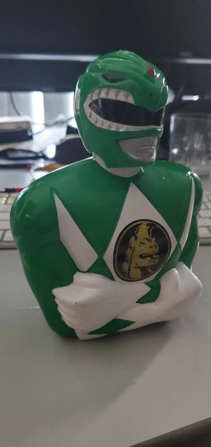 Green Ranger Coin Bank