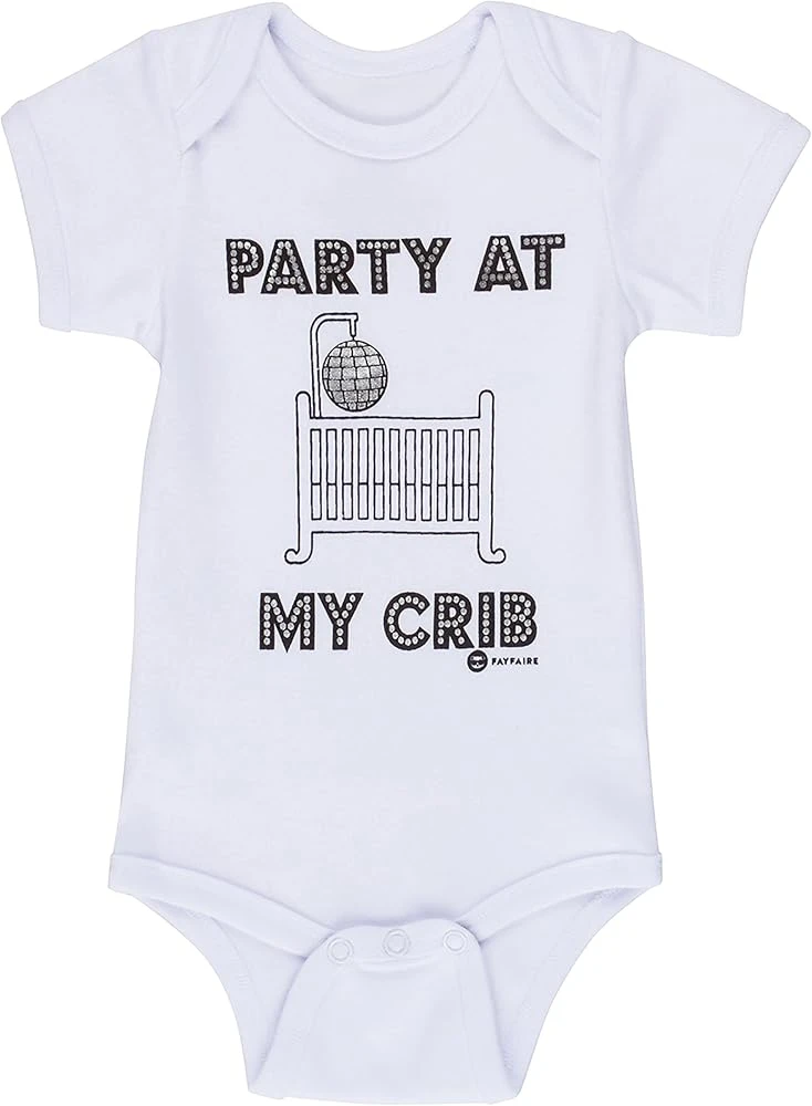 White cotton Baby Bodysuit - photo 2