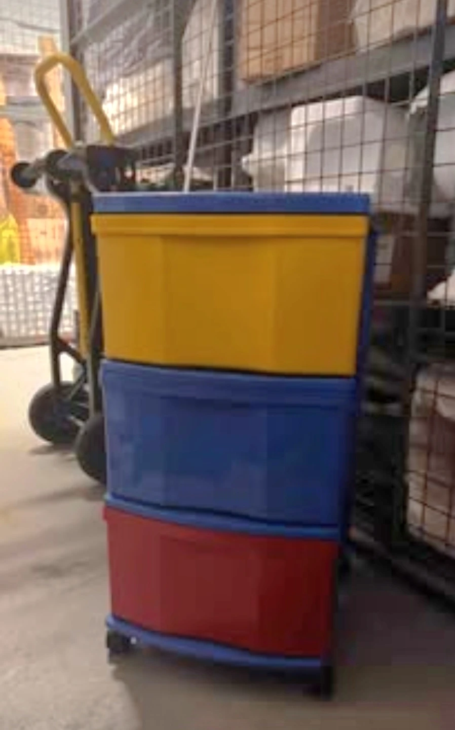Plastic 3-Drawer Rolling Storage Cart - photo 4