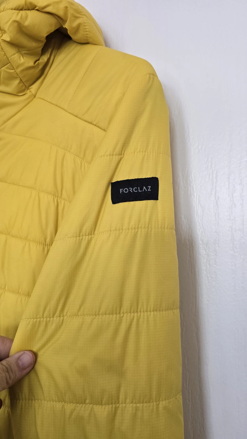 Decathlon Forclaz Hooded light Puffer Jacket - Yellow - photo 3