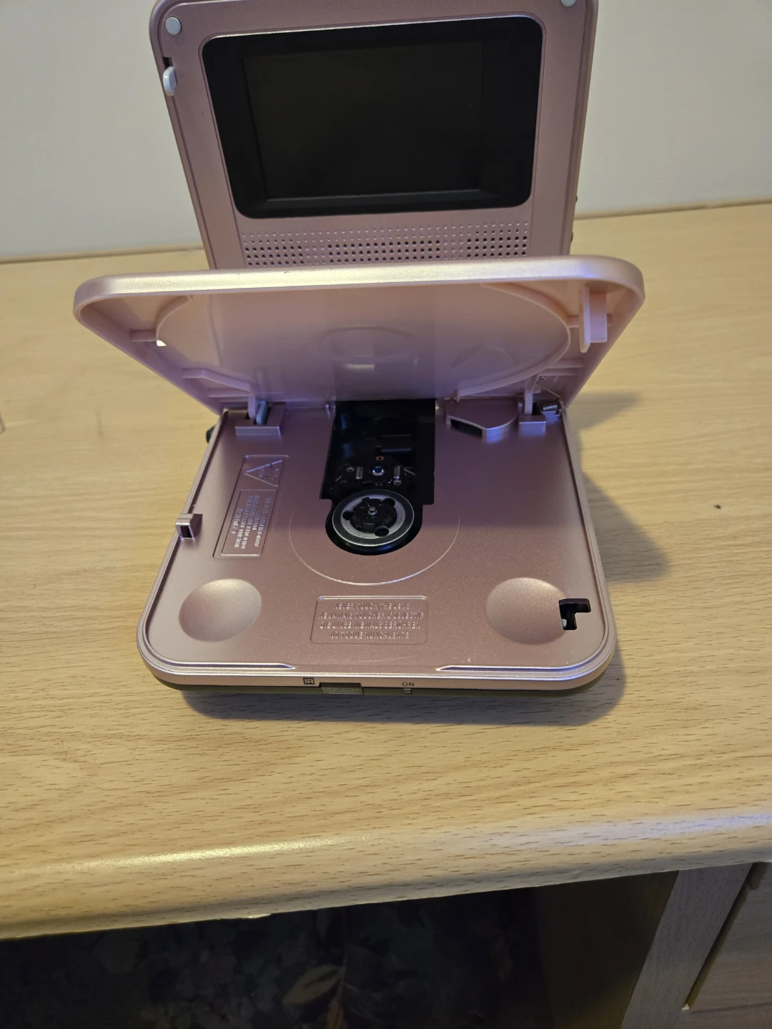 Pink Portable DVD Player with Screen - photo 3