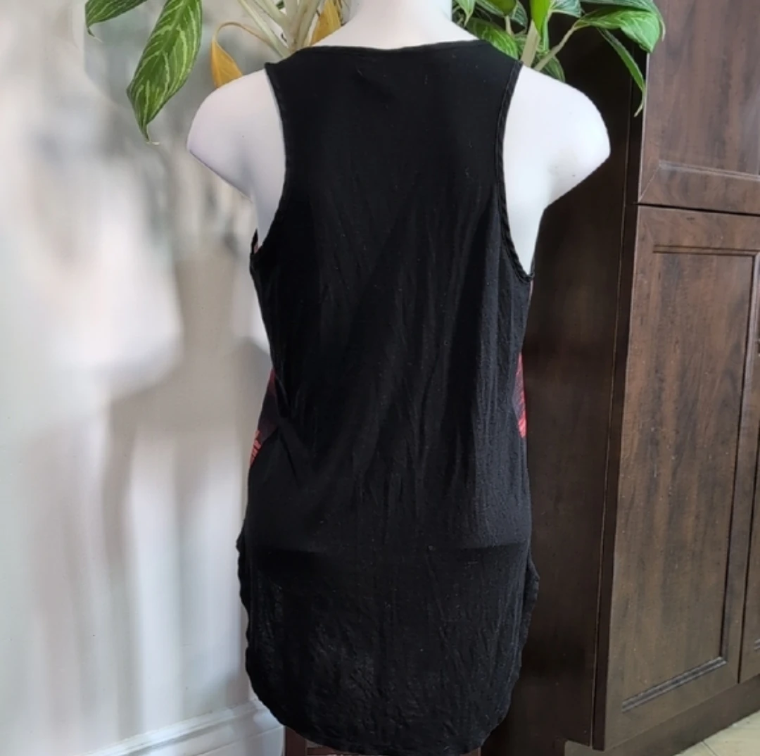Mossimo Tank Top - Red Plaid Print - Size S/P - photo 3