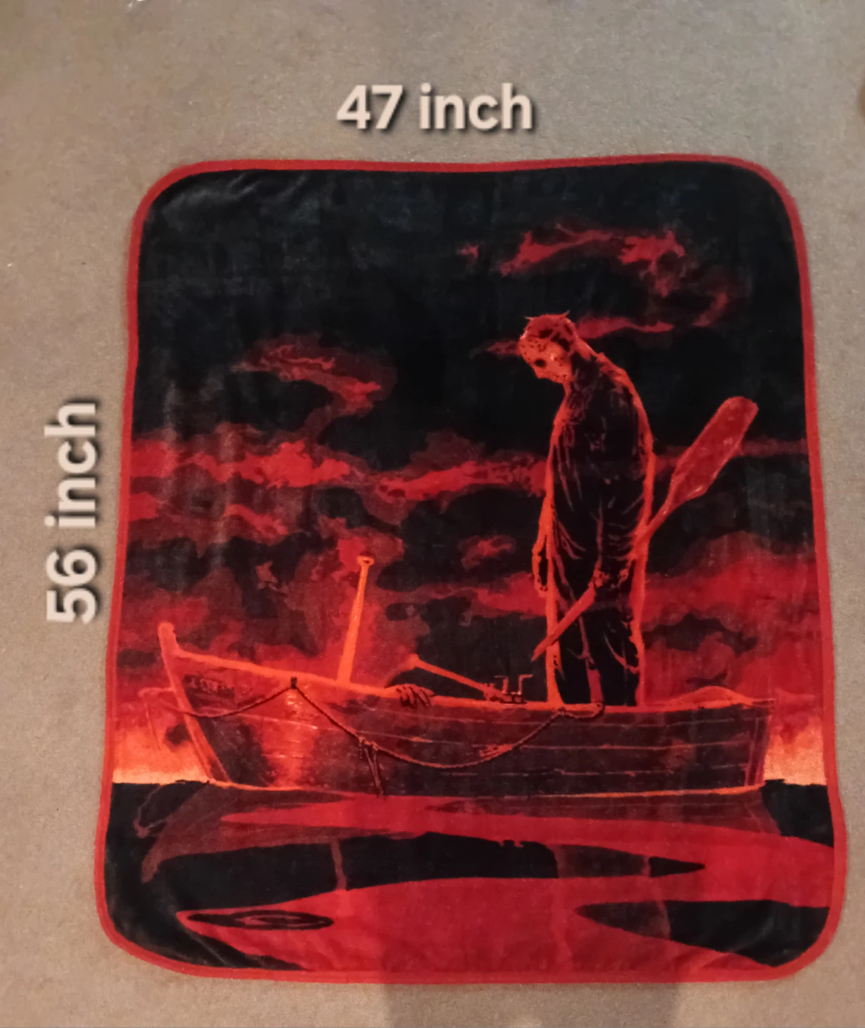 Friday the 13th Fleece Throw Blanket