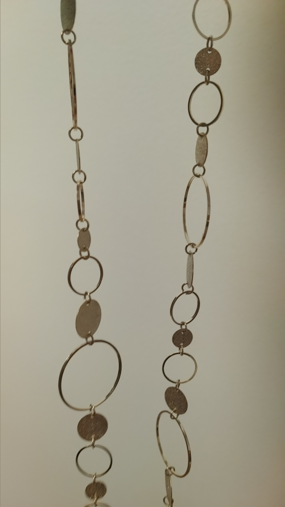 Necklace with Circles and Ovals - photo 4