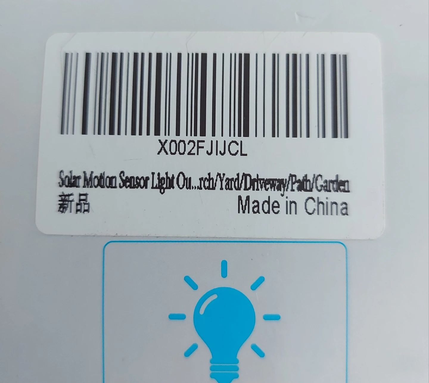 YESKAMO Solar LED Motion Sensor Flood Light - photo 4