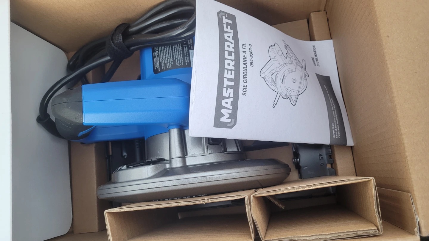 Mastercraft 7 1/4" Corded Circular Saw - photo 3