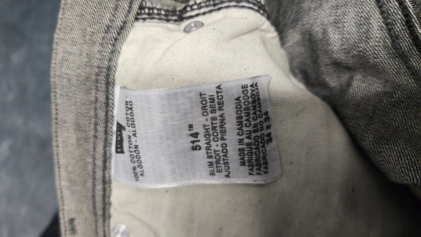Levi's 514 Slim Straight Jeans - photo 3
