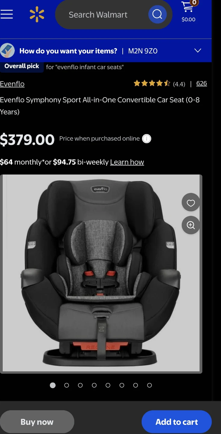 Evenflo Symphony Sport All-in-One Convertible Car Seat - photo 3