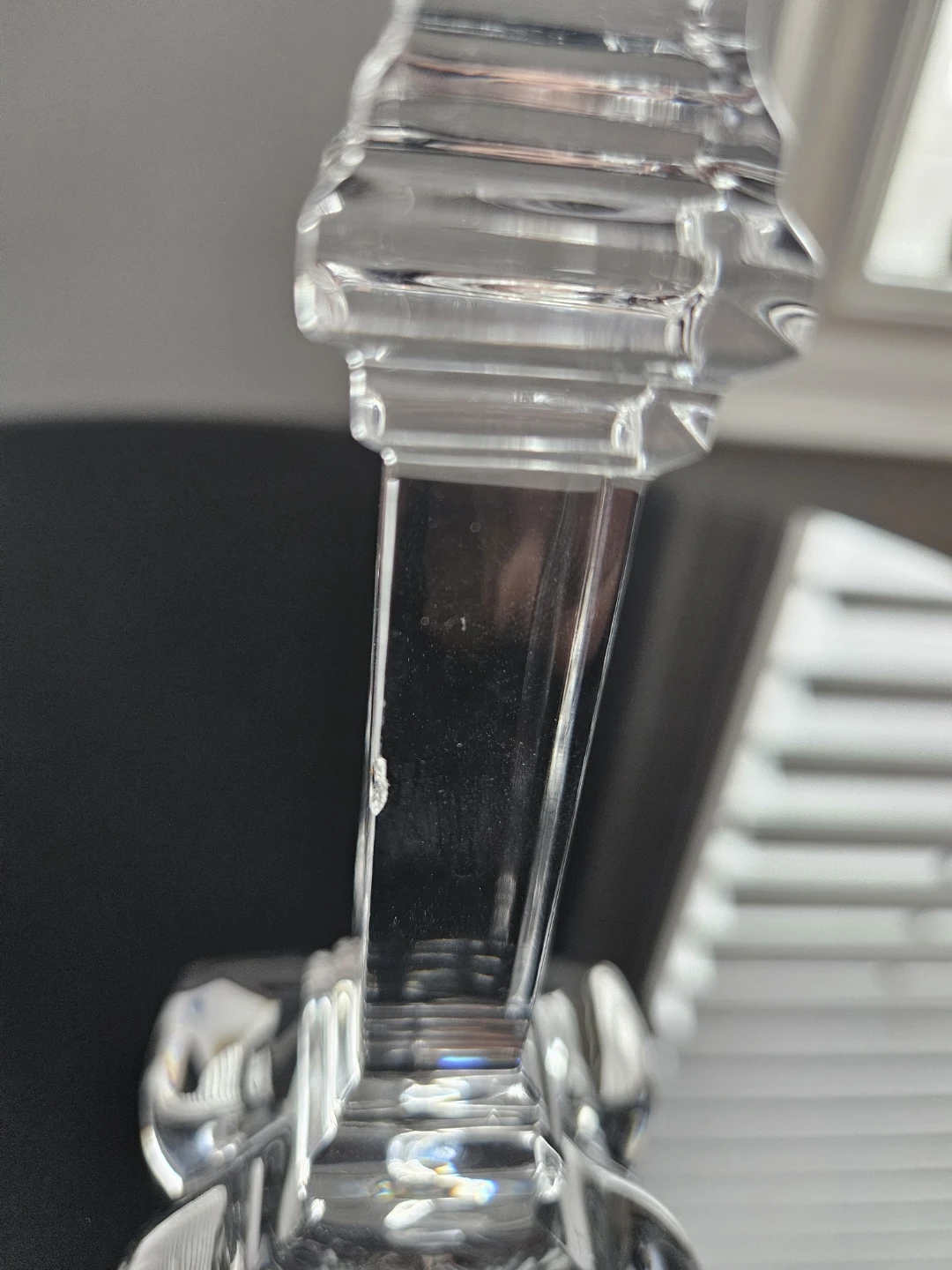 2 Crystal Flower Petal Candle Stick Holders - photo 2
