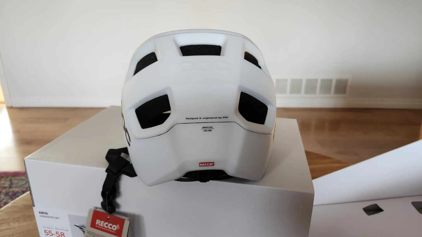 POC Kortal Hydrogen White Matt Bike Helmet - 55-58cm - photo 3