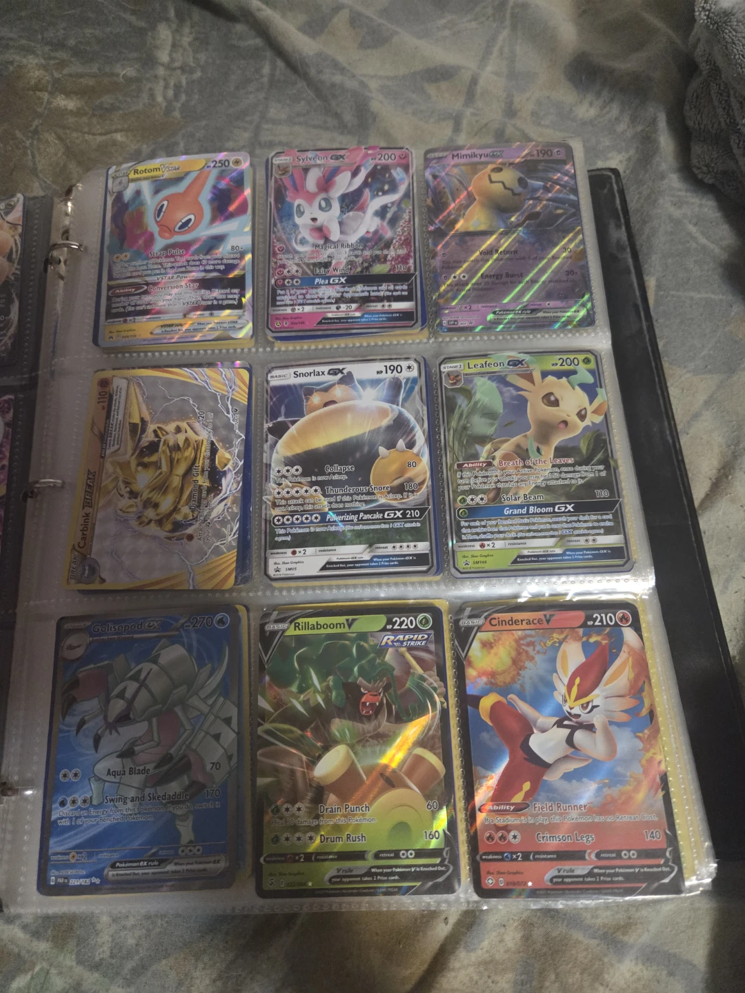 Assorted Pokémon Trading Cards