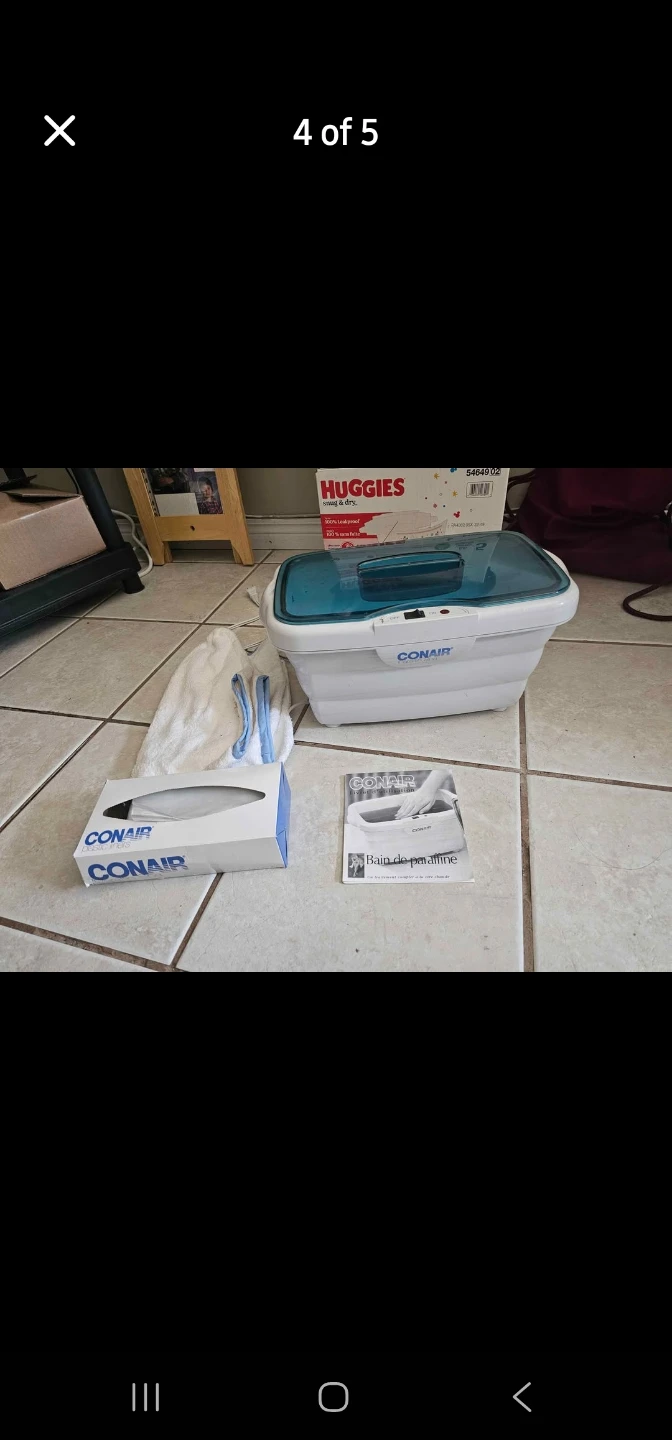 Conair Paraffin Bath Heat Therapy - photo 3