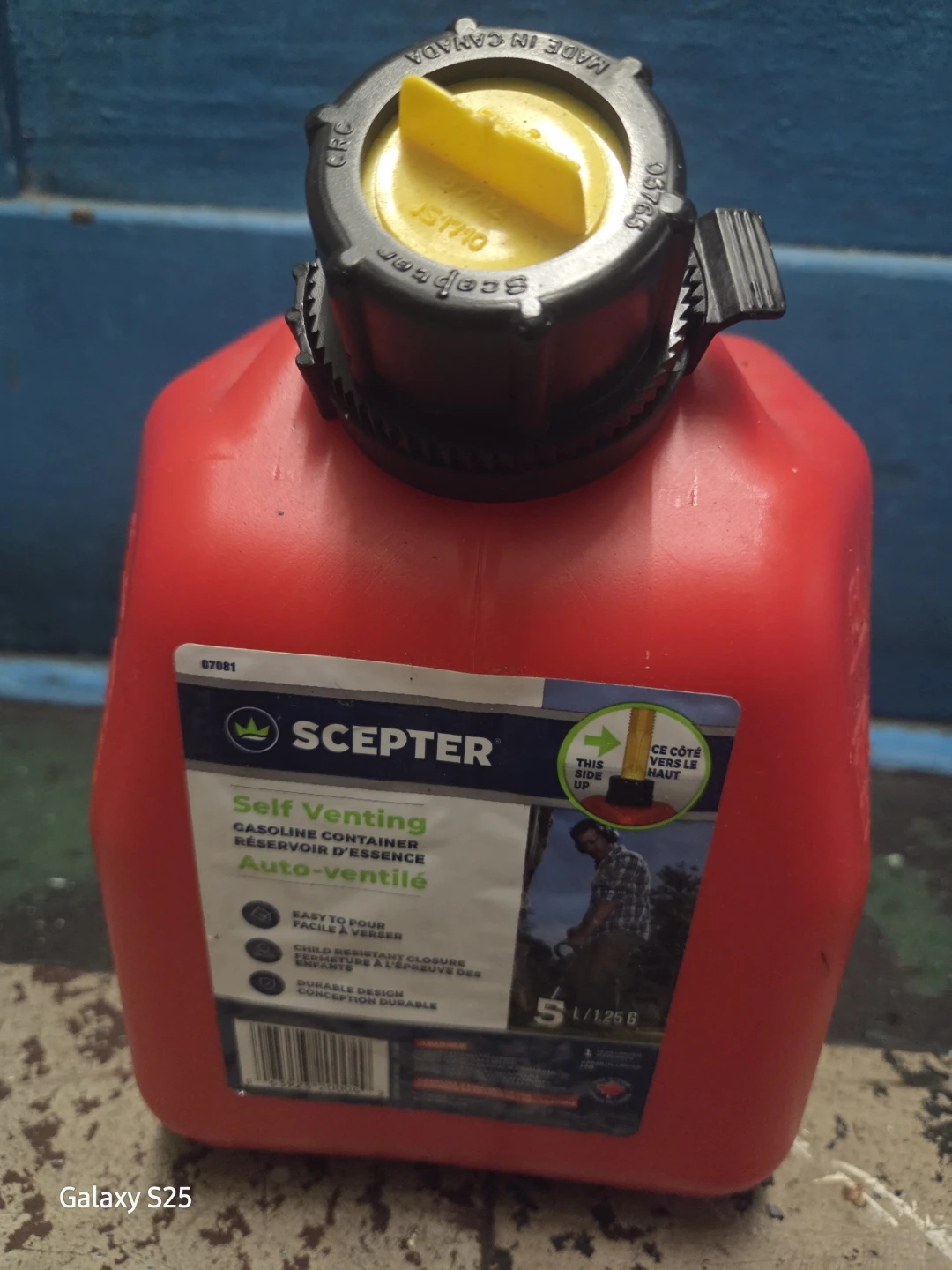 Scepter Self Venting 5L Gasoline Can - photo 3