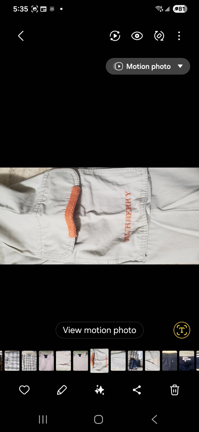 Burberry Kids Beige Plaid Elastic Waist Pants - photo 2