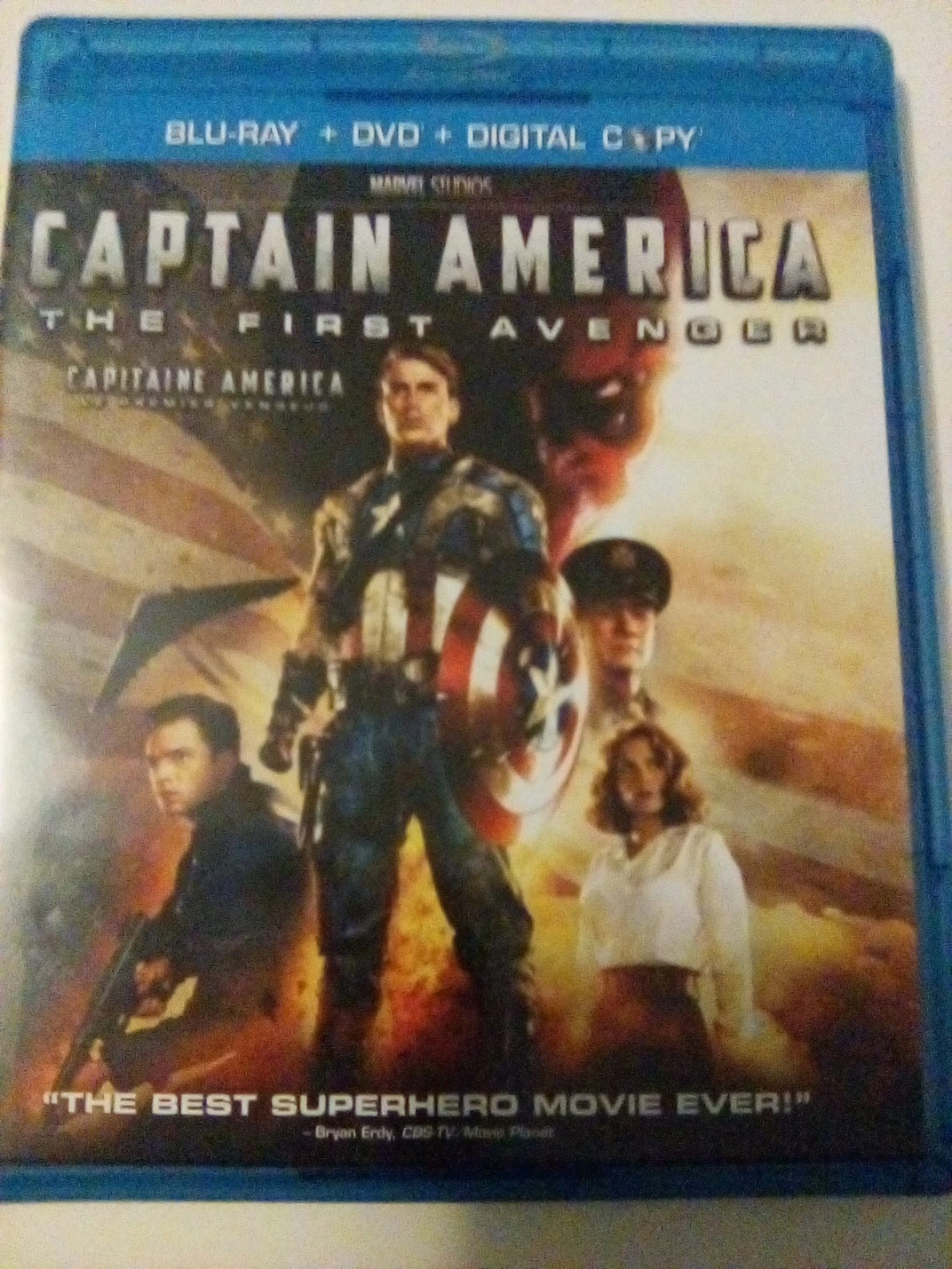 Captain America: The First Avenger Blu-Ray + DVD