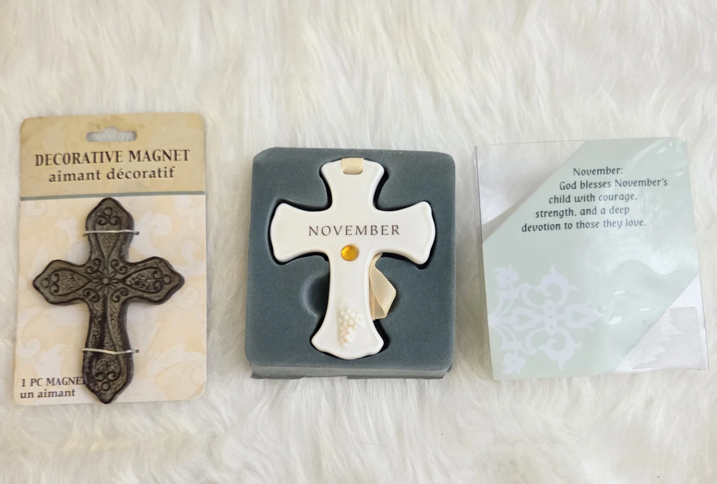 Decorative Cross Magnets - November Theme