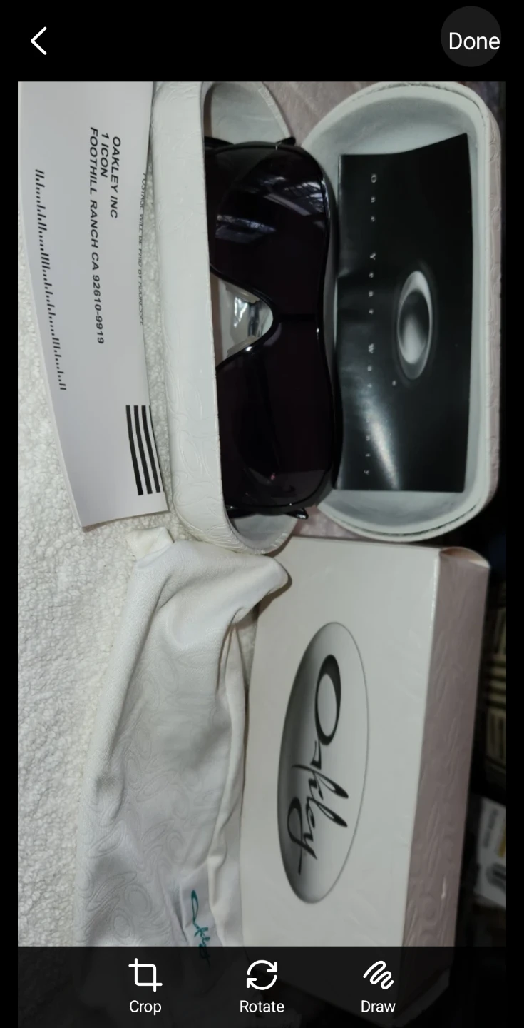 NEW  2007 Oakley ICON Sunglasses with Case AND Box smoke free