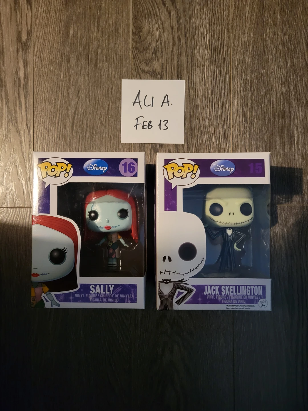 Funko Pop! Disney Sally & Jack Skellington Vinyl Figures