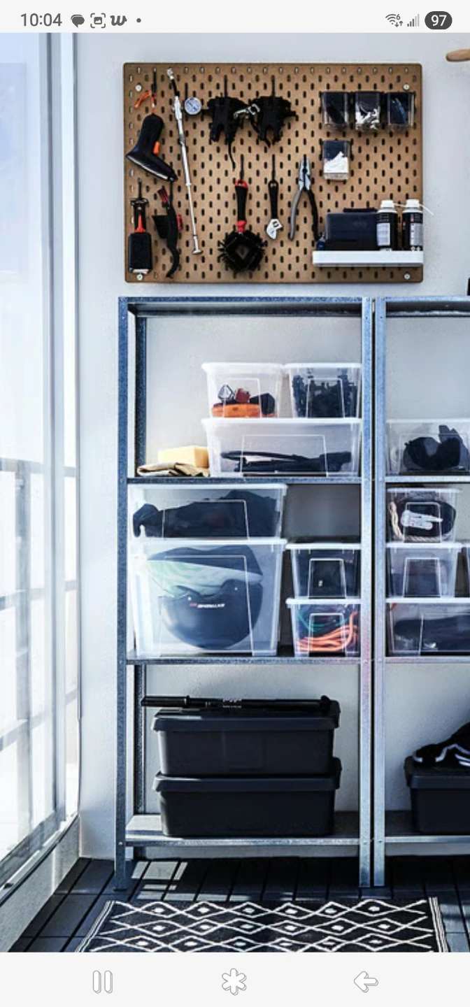 Ikea Hyllis Shelving Unit