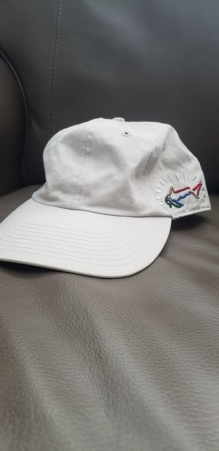 Greg Norman Collection White Baseball Cap