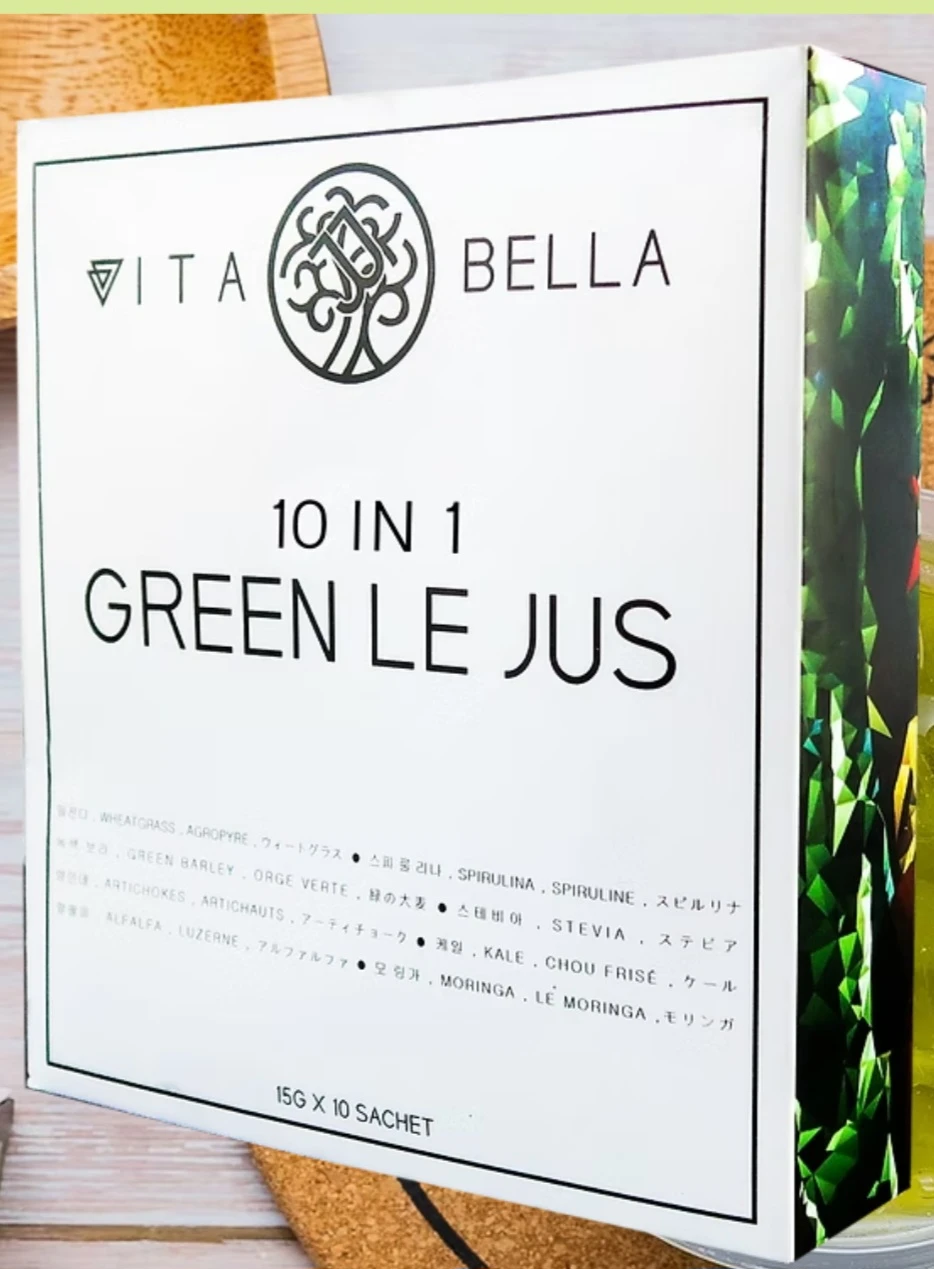 Vita Bella 10 in 1 Green Le Jus Sachets - photo 2