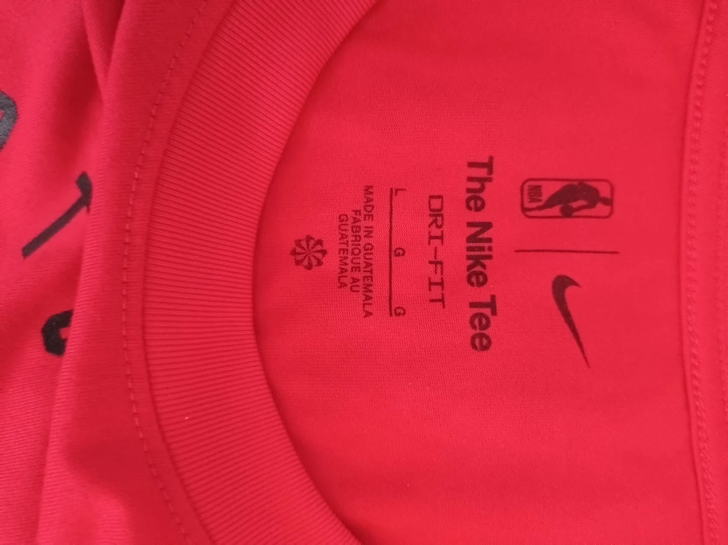 Men's Toronto Raptors Nike Red Long Sleeve T-Shirt - photo 4