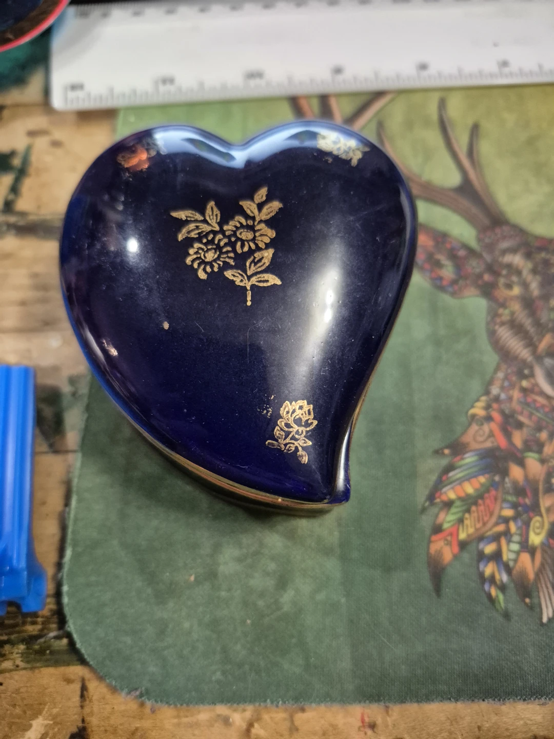 Heart Shaped Trinket Box