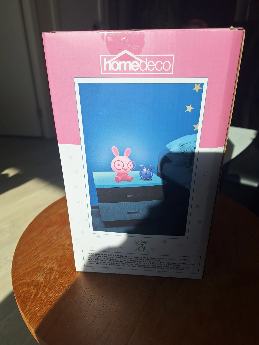 HomeDeco Pink Bunny Touch Light - photo 2