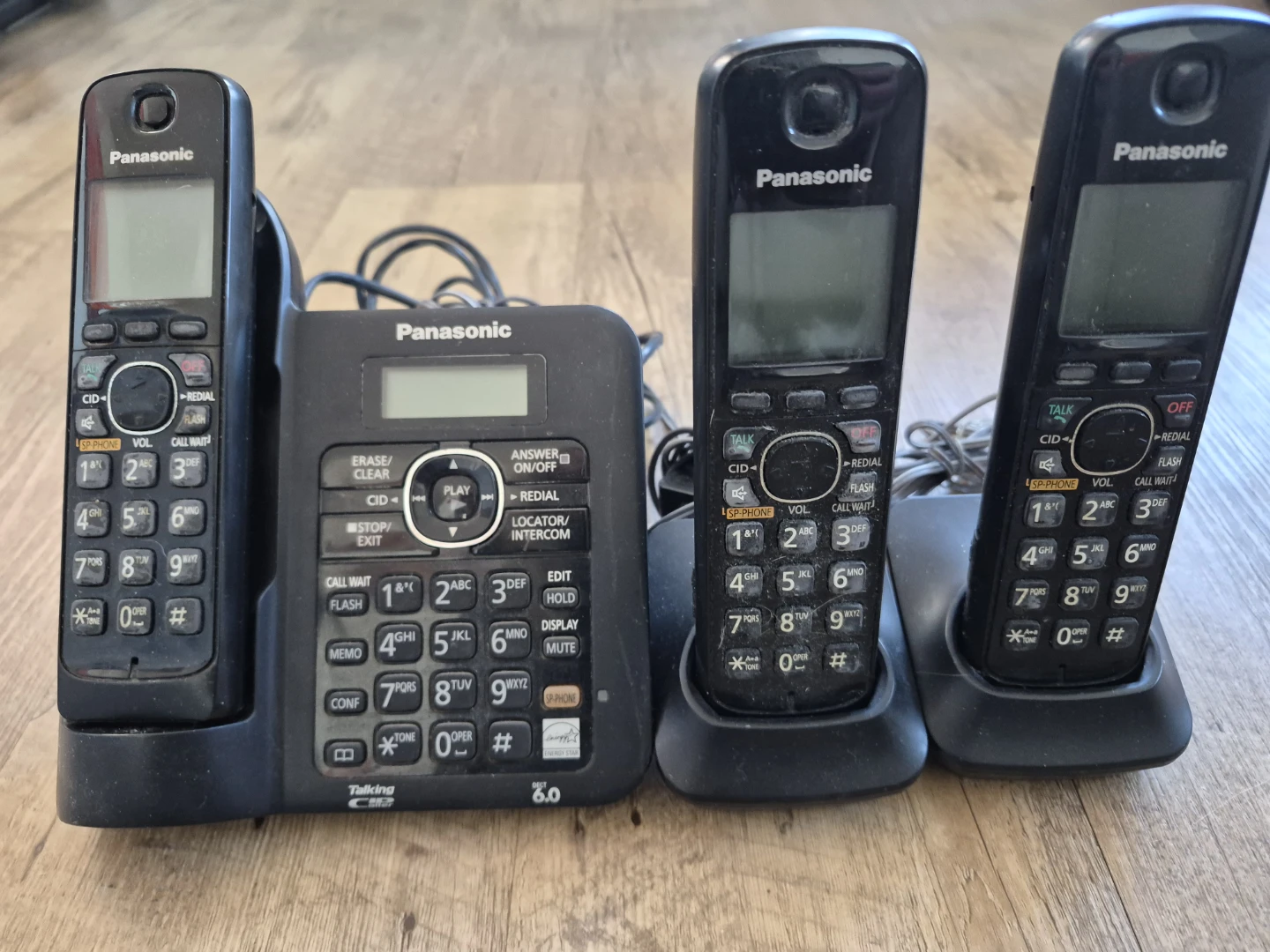 Panasonic Cordless Phone System with 3 Handsets