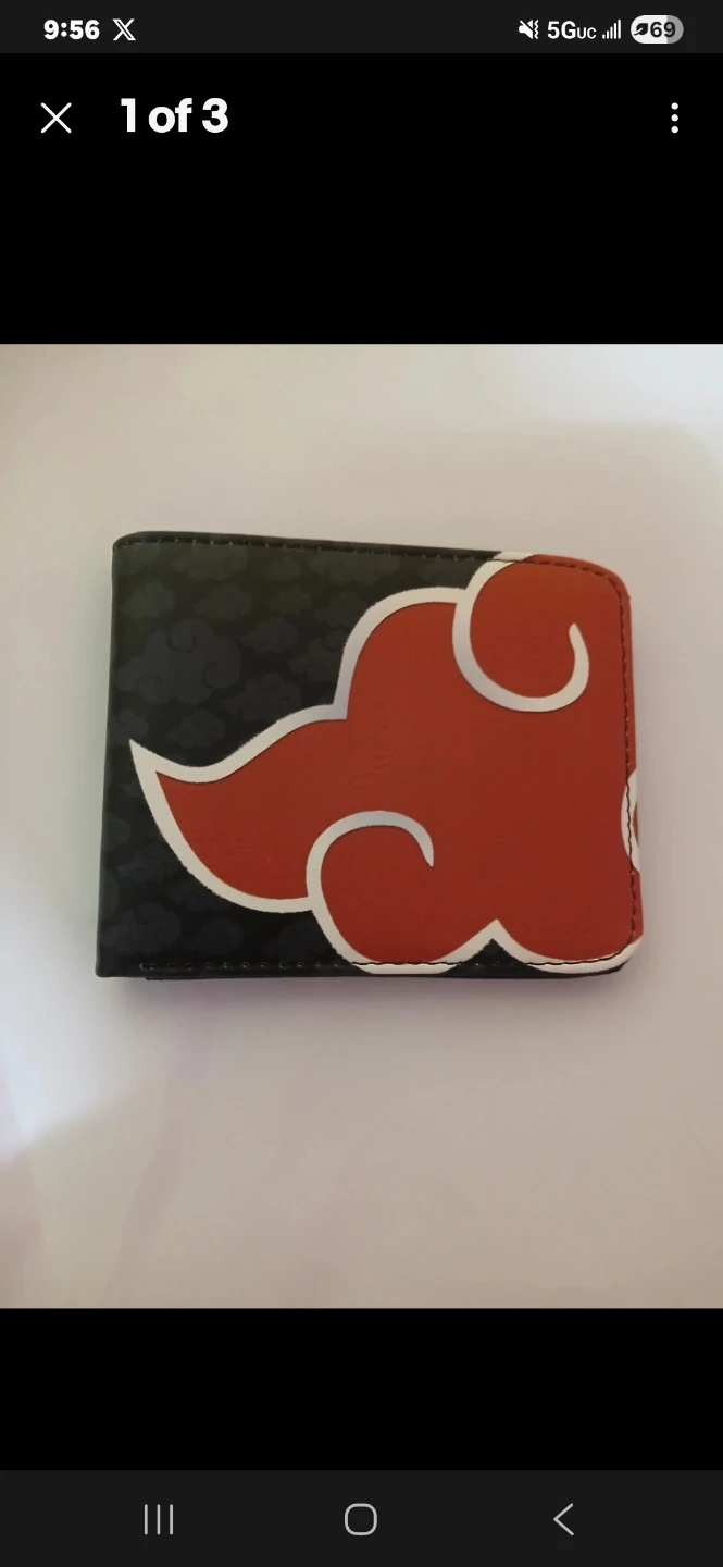 Naruto Akatsuki Cloud Wallet