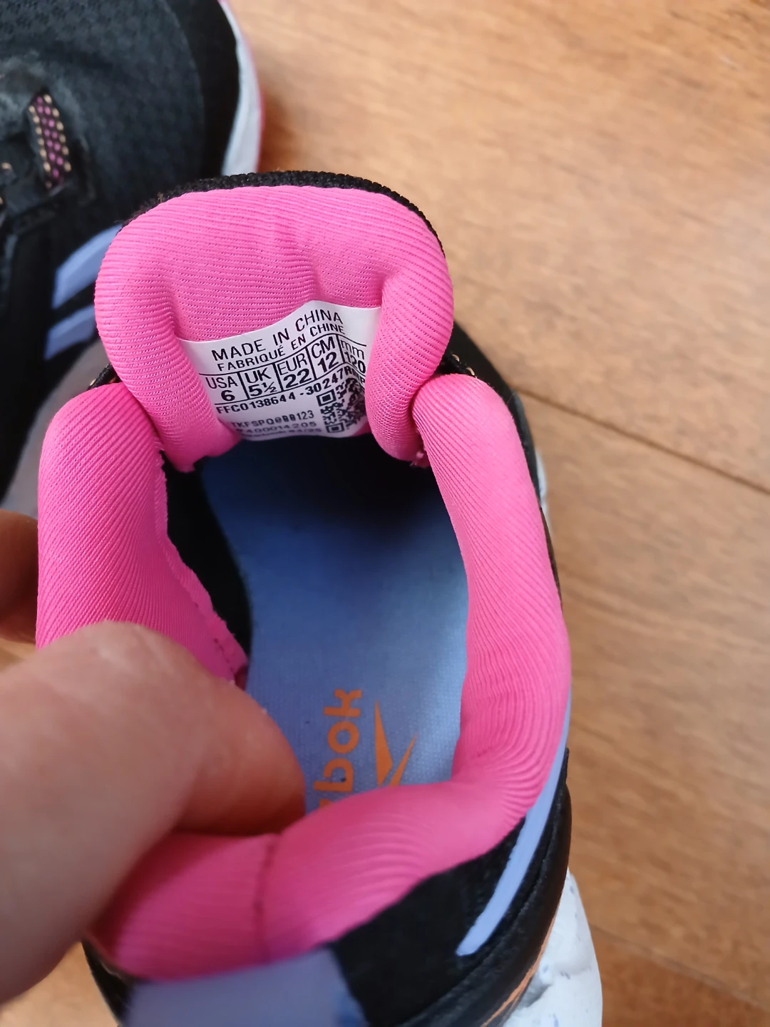 🏆NEW Reebok Kids Running Shoes Size 6 Toddler - photo 2