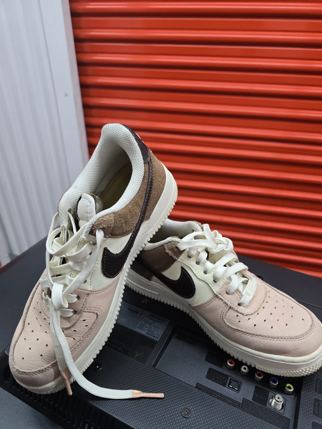 Nike Air Force 1 Low SE Light Pink Brown Shoes - photo 4