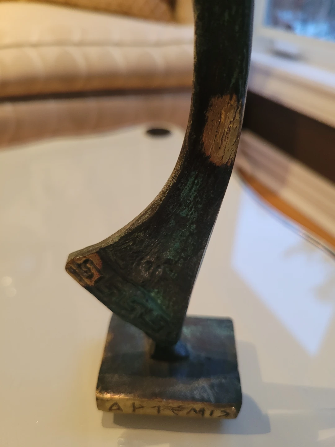 1/2 Off - Bronze Statue "Artemis" w Bow & Arrow - photo 3