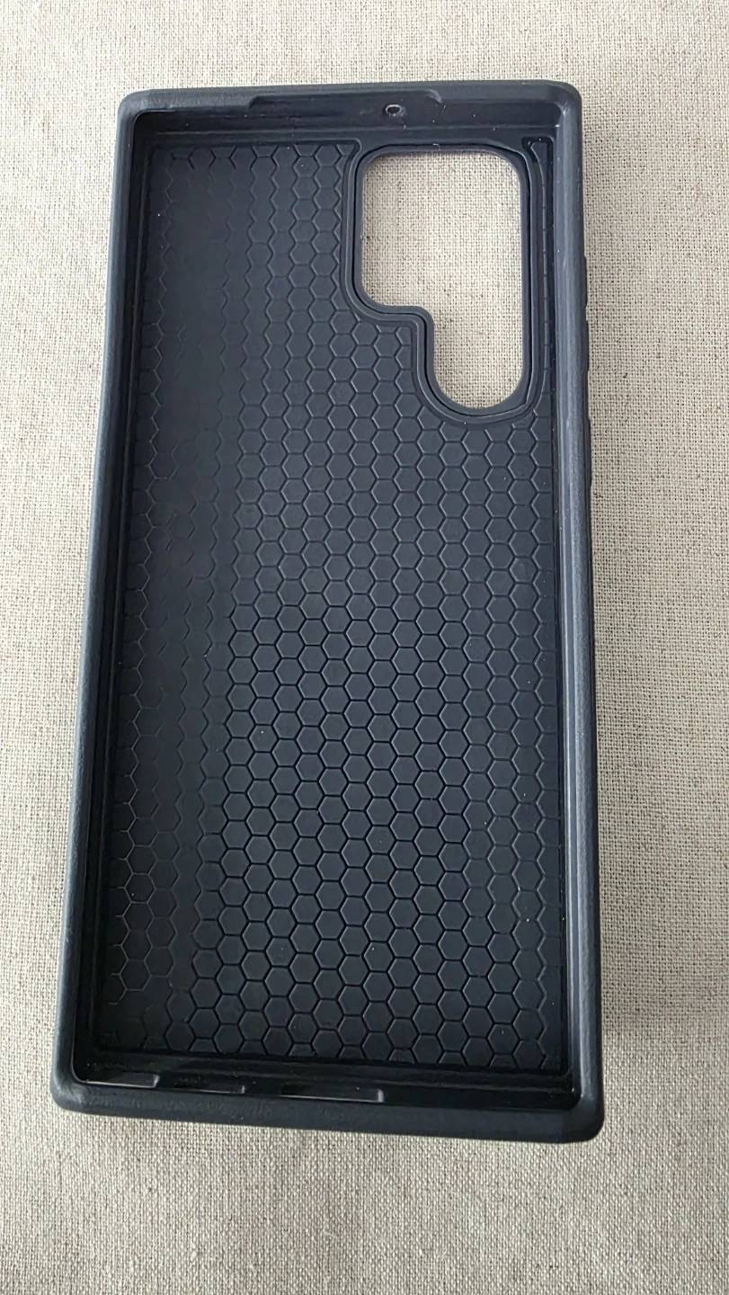 Blue Phone Case with Ring Stand. Galaxy S22Ultra - photo 3