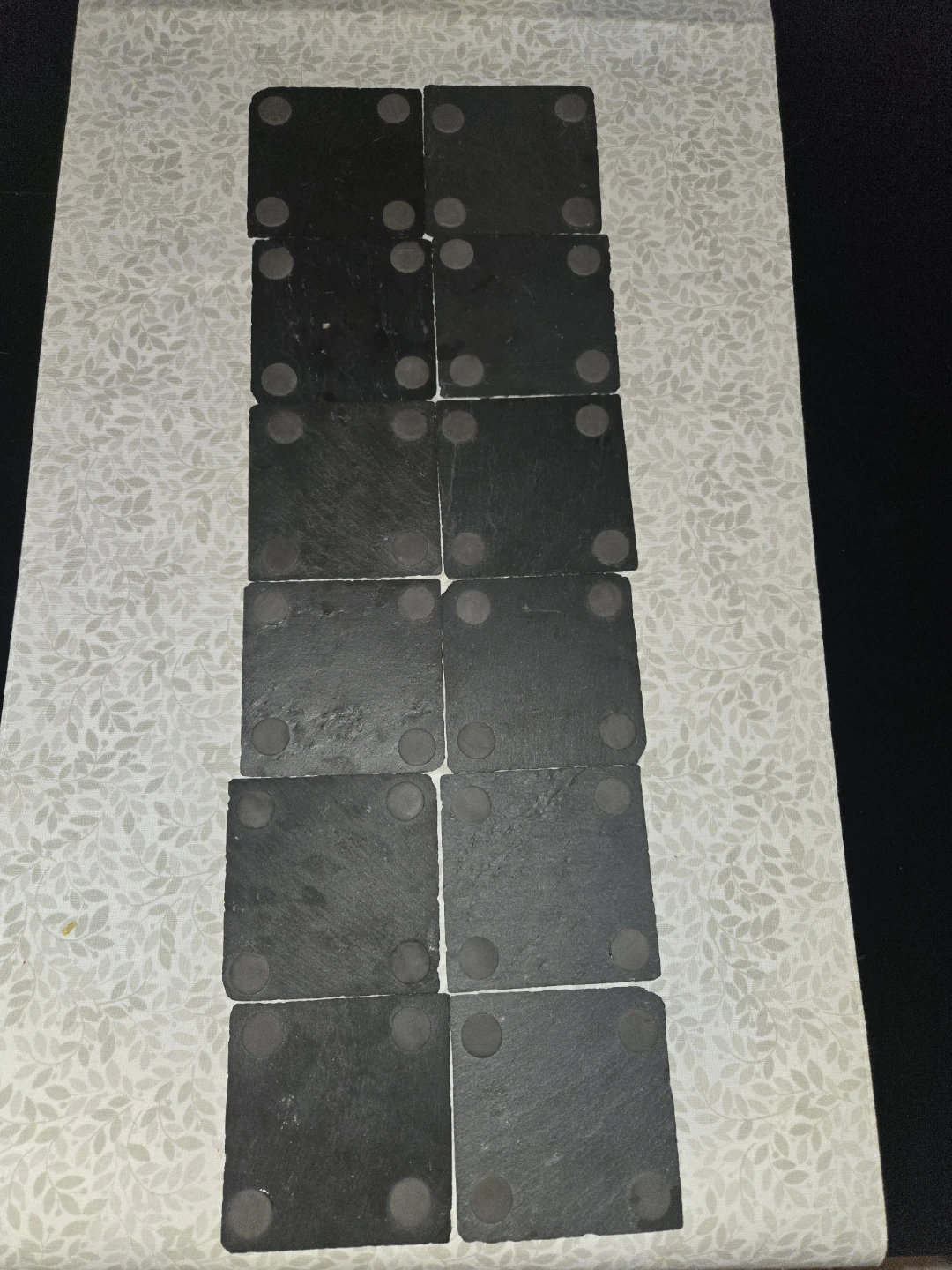 Set of 12 Square Slate Coasters - photo 4