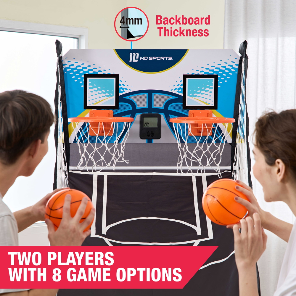 MD Sports EZ-Fold 2-Player Basketball Game - photo 2