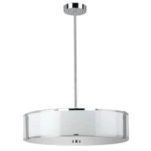 Chrome Pendant Light Fixture