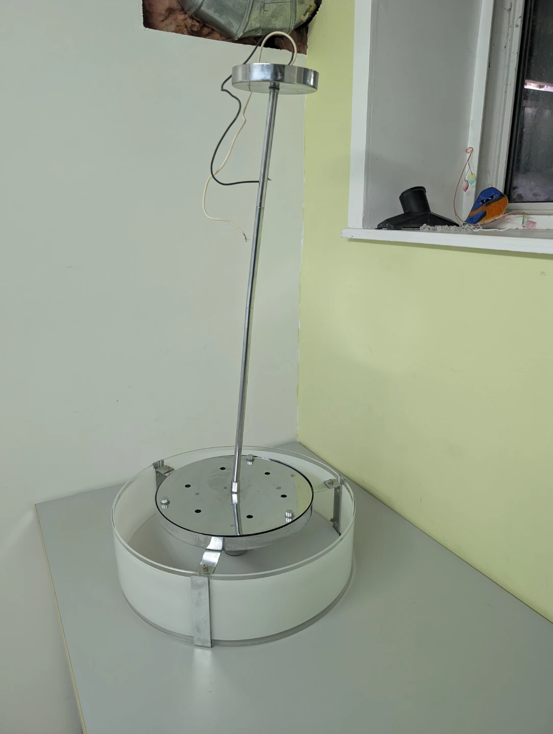 Chrome Pendant Light Fixture - photo 4