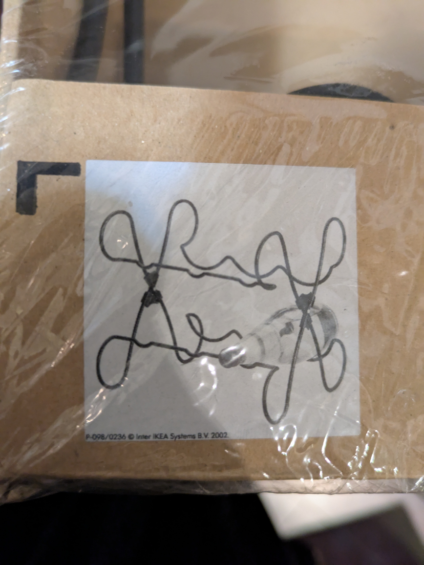 🏆 BRAND NEW IKEA PIMPLA metal wine rack - photo 2